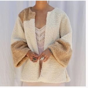 Jens Pirate Booty Faux Sherpa Jacket Small
